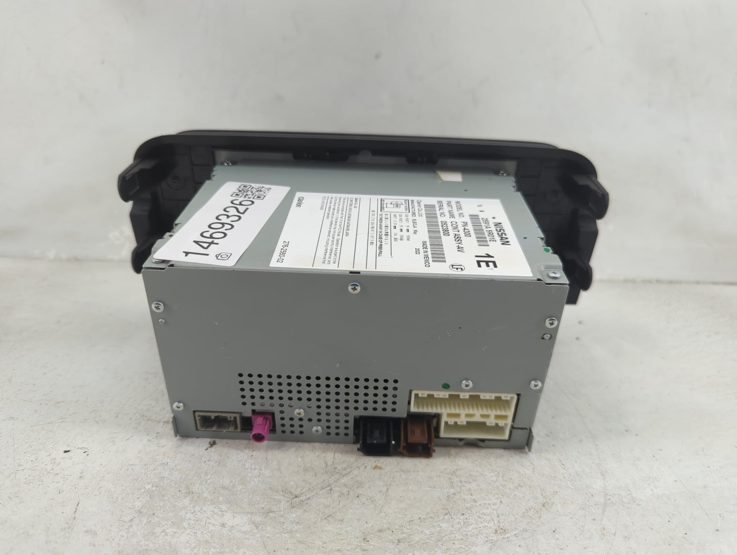 2022 Nissan Kicks Radio AM FM Cd Player Receiver Replacement P/N:2591A 5R01E PN-4300 Fits OEM Used Auto Parts - Oemusedautop