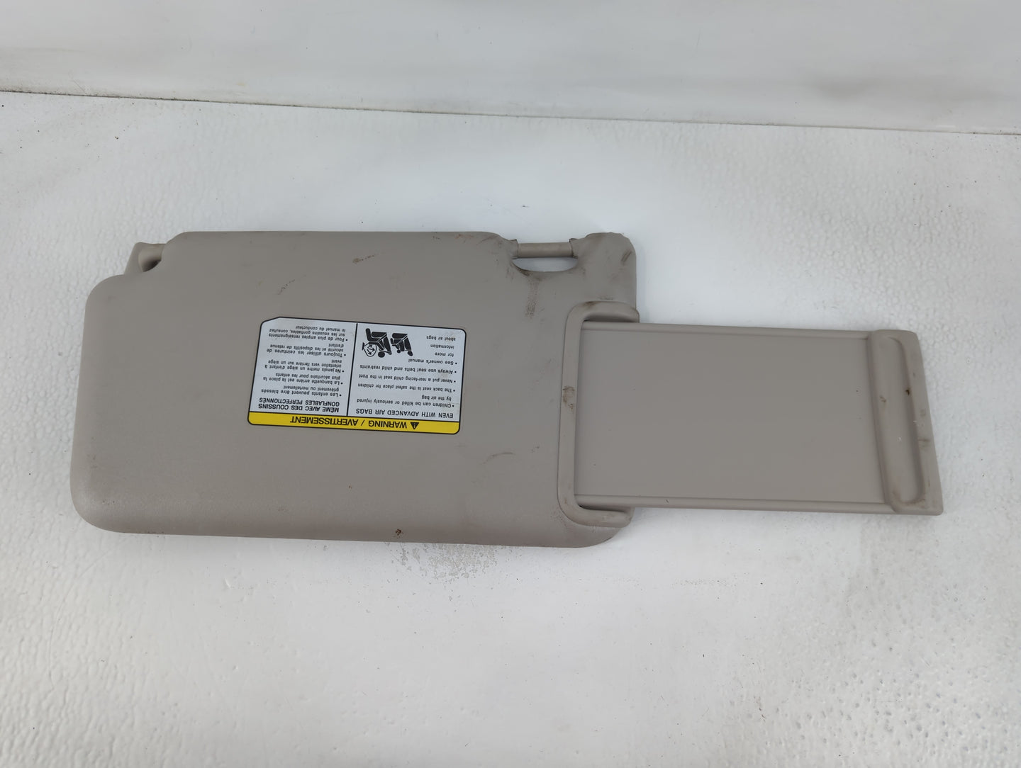 2018-2021 Nissan Kicks Sun Visor Shade Replacement Passenger Right Mirror Fits Fits 2018 2019 2020 2021 OEM Used Auto Parts 