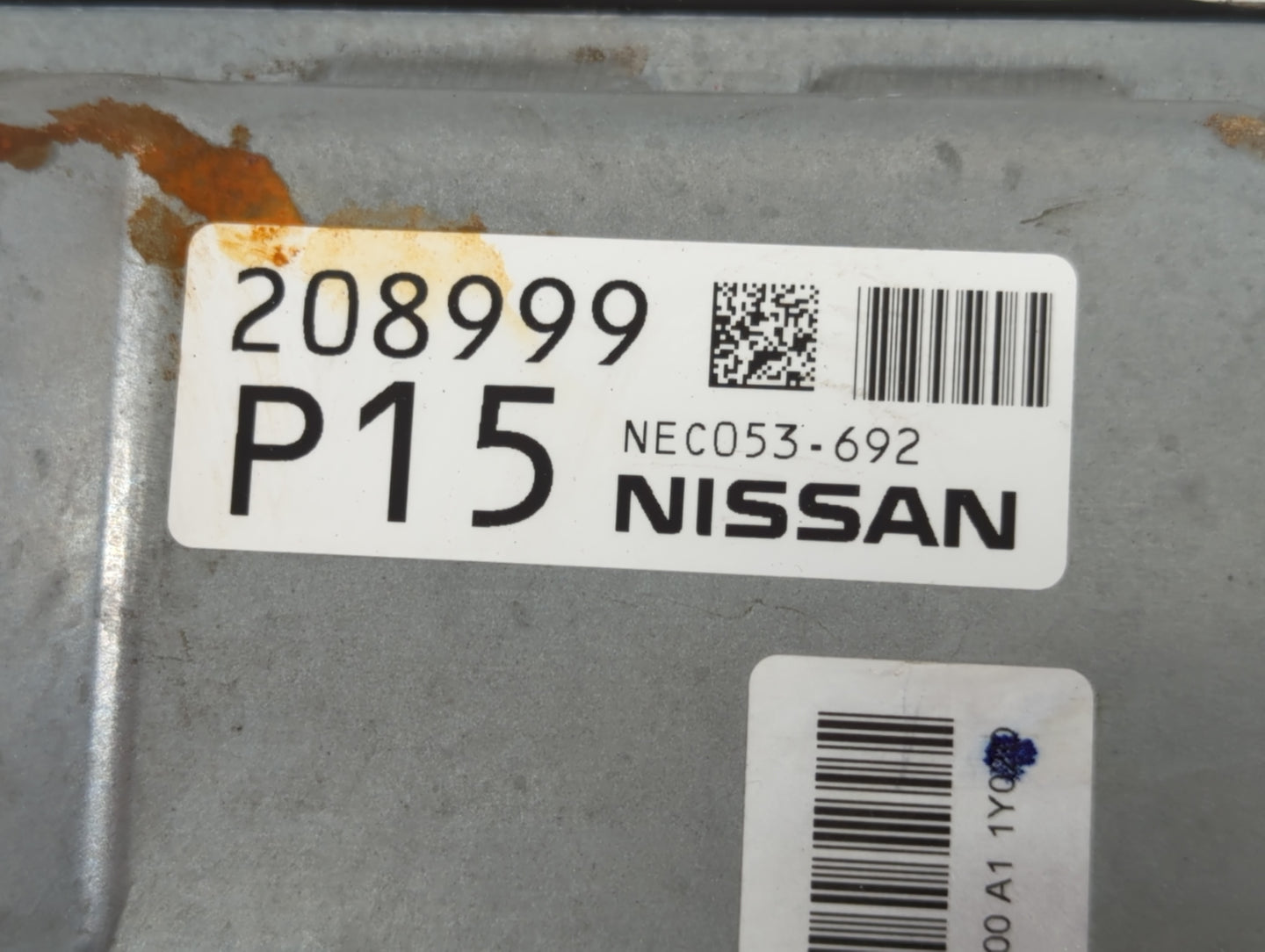 2021 Nissan Maxima PCM Engine Control Computer ECU ECM PCU OEM P/N:208999 P15 NEC053-692 Fits Fits 2020 2022 OEM Used Auto P