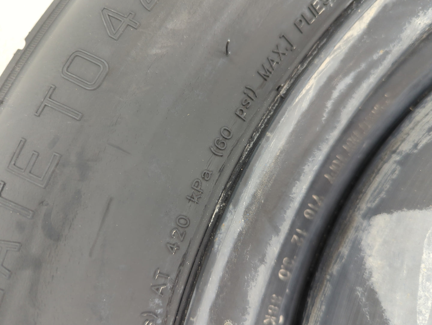 2020-2022 Nissan Murano Spare Donut Tire Wheel Rim Oem - Oemusedautoparts1.com