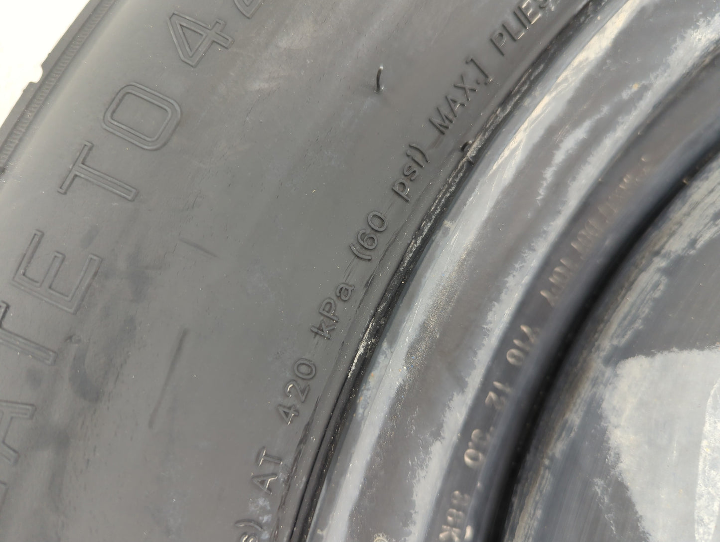 2020-2022 Nissan Murano Spare Donut Tire Wheel Rim Oem - Oemusedautoparts1.com