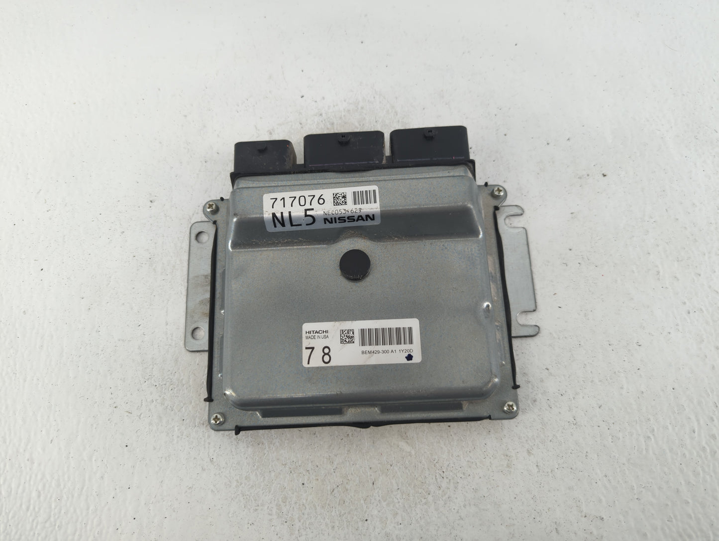 2020-2022 Nissan Murano PCM Engine Control Computer ECU ECM PCU OEM P/N:717076 NEC053-623 Fits Fits 2020 2021 2022 OEM Used 