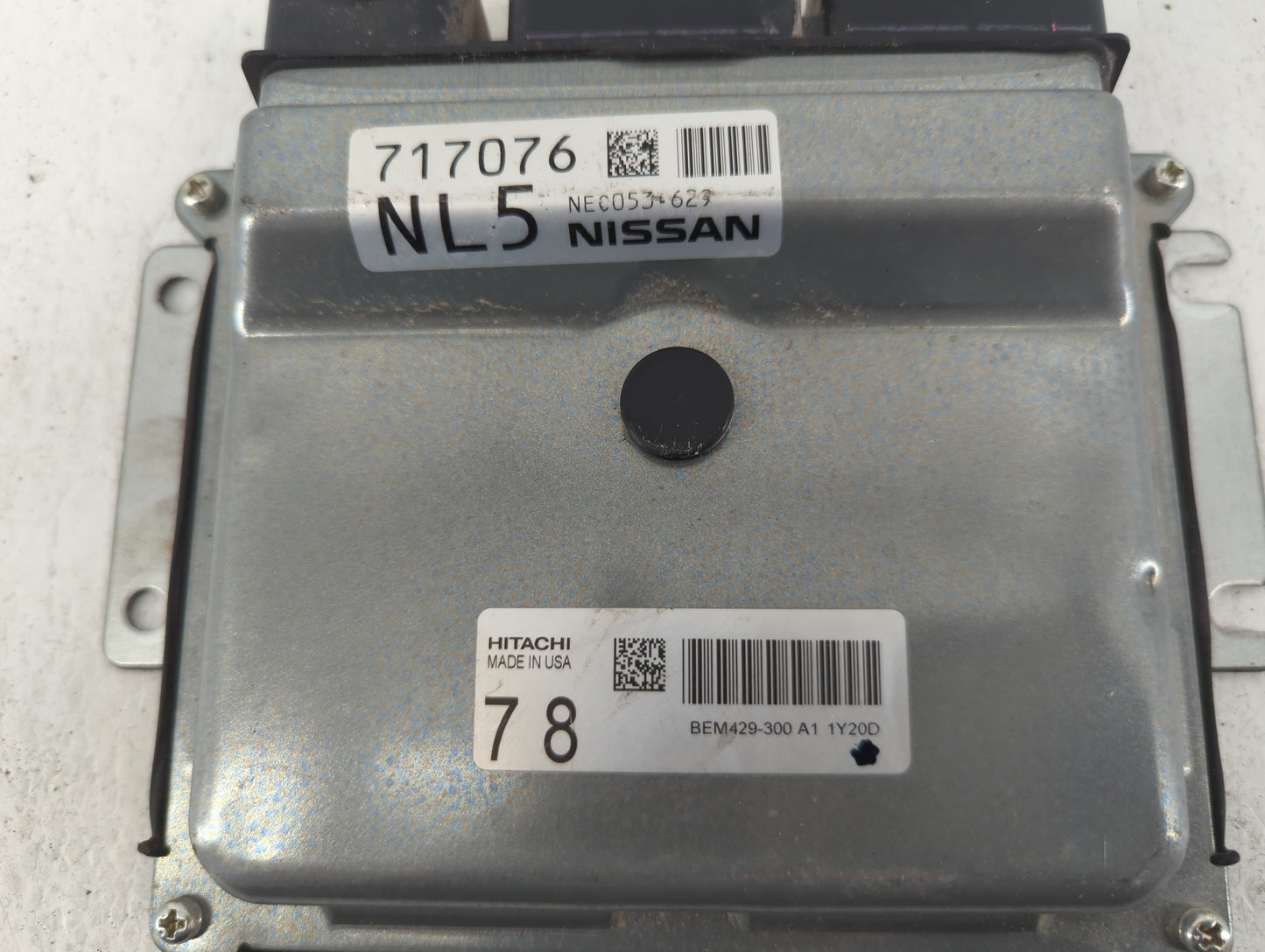 2020-2022 Nissan Murano PCM Engine Control Computer ECU ECM PCU OEM P/N:717076 NEC053-623 Fits Fits 2020 2021 2022 OEM Used 