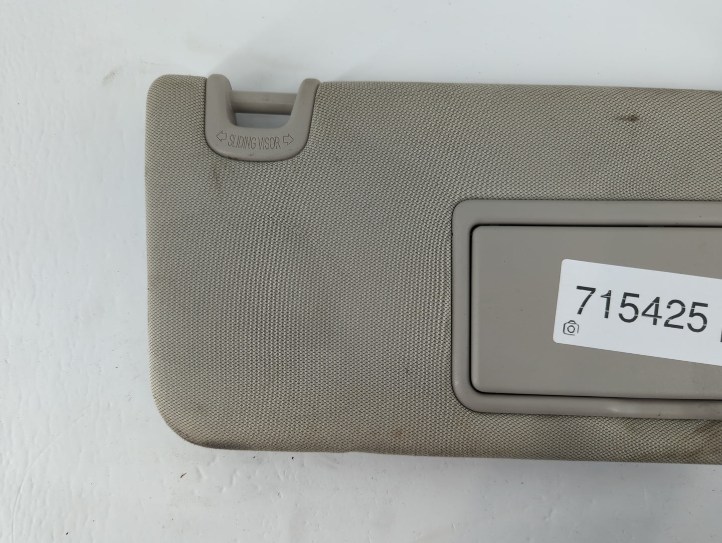 2019-2022 Nissan Murano Sun Visor Shade Replacement Passenger Right Mirror Fits Fits 2019 2020 2021 2022 OEM Used Auto Parts