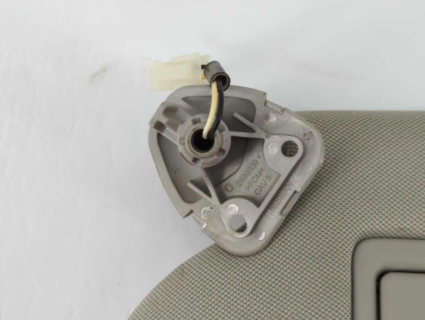 2019-2022 Nissan Murano Sun Visor Shade Replacement Driver Left Mirror Fits Fits 2019 2020 2021 2022 OEM Used Auto Parts - O