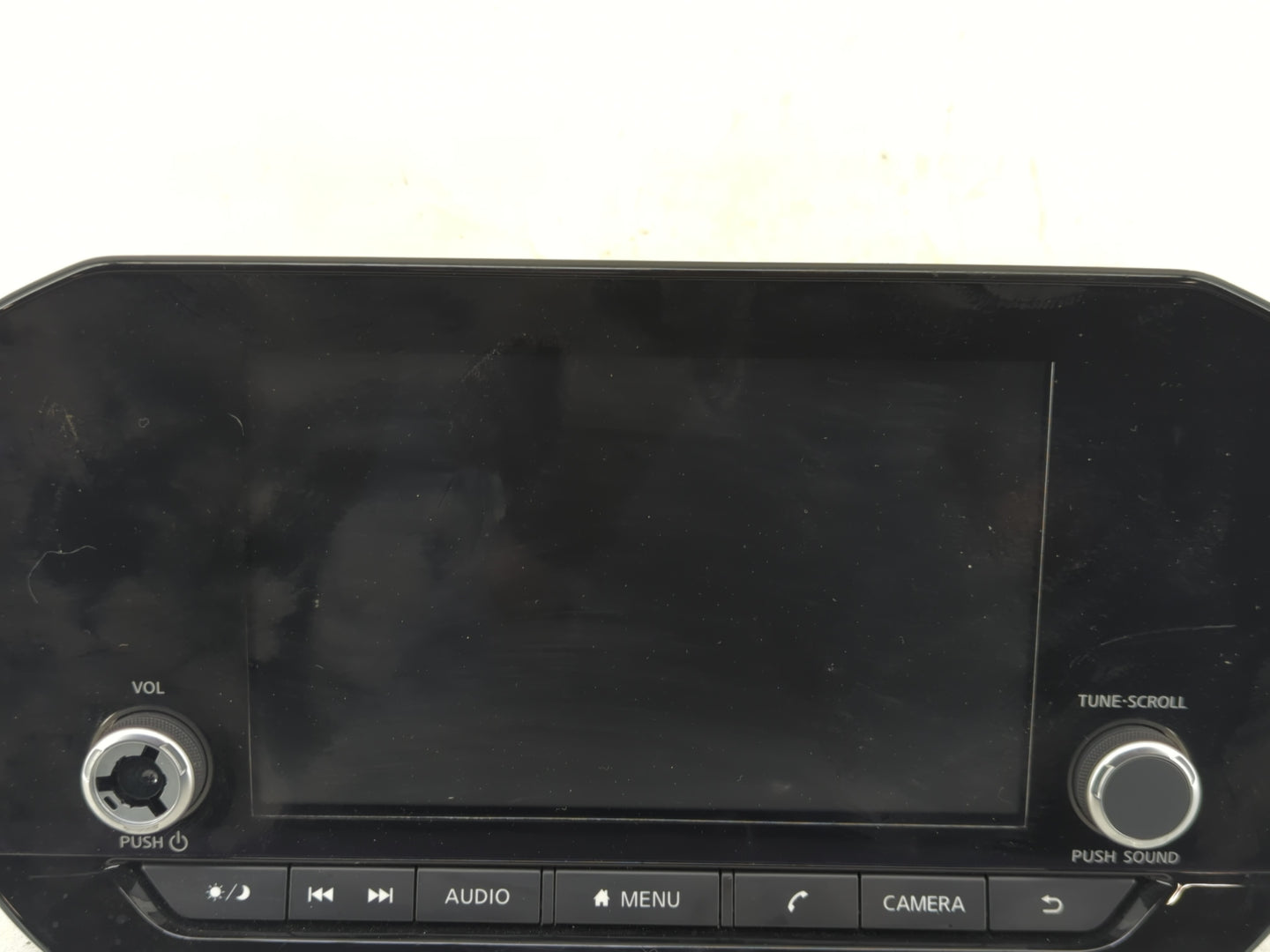 2022 Nissan Pathfinder Radio AM FM Cd Player Receiver Replacement P/N:2591A6TA0D 7 515 752 312, 259156TA1A Fits OEM Used Aut