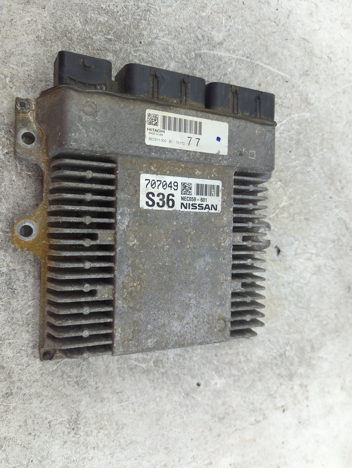 2022 Nissan Pathfinder PCM Engine Control Computer ECU ECM PCU OEM P/N:BED511-300 B1 NEC059-601 OEM Used Auto Parts - Oemuse