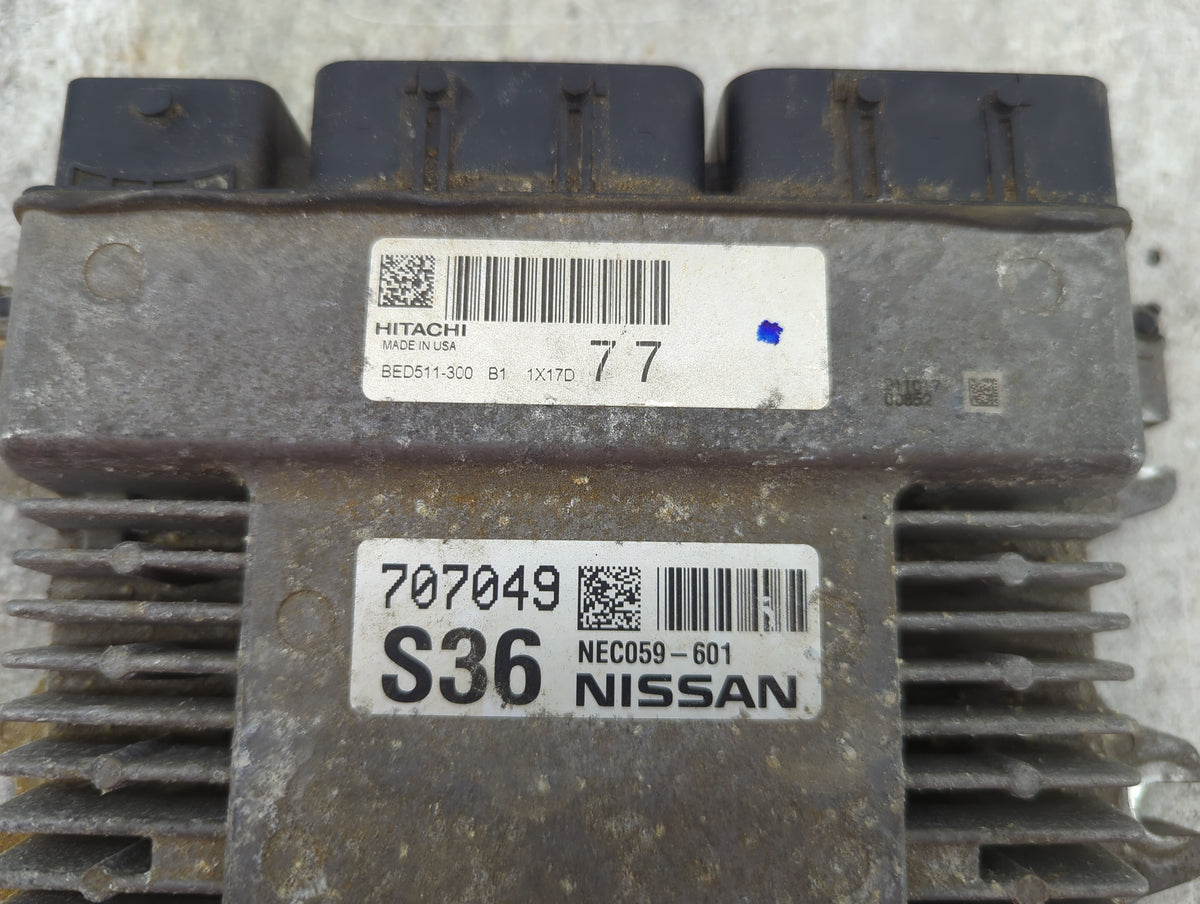 2022 Nissan Pathfinder PCM Engine Control Computer ECU ECM PCU OEM P/N:BED511-300 B1 NEC059-601 OEM Used Auto Parts - Oemuse