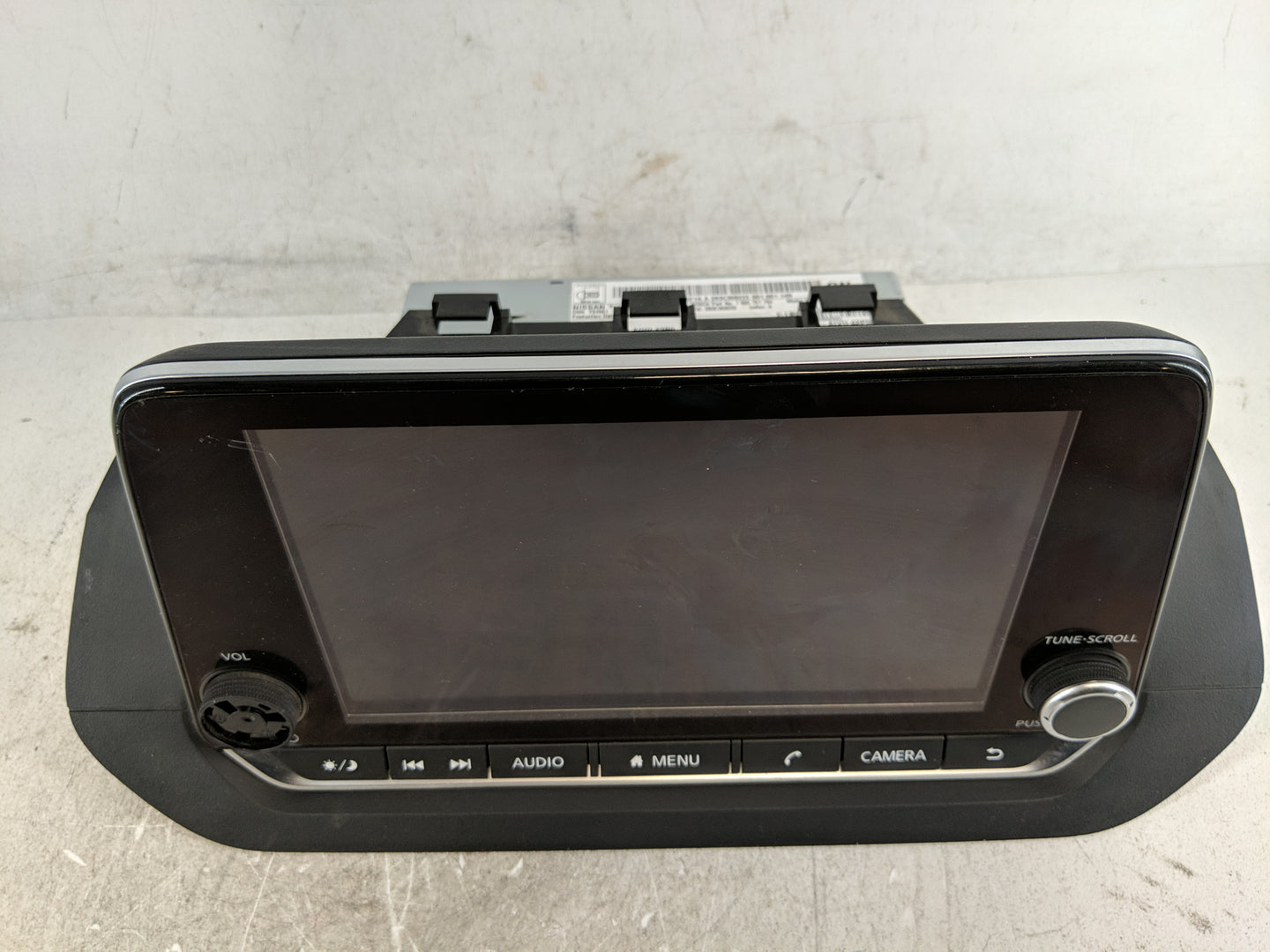 2021-2022 Nissan Rogue Radio AM FM Cd Player Receiver Replacement P/N:2591A6RF1A Fits Fits 2021 2022 OEM Used Auto Parts - O