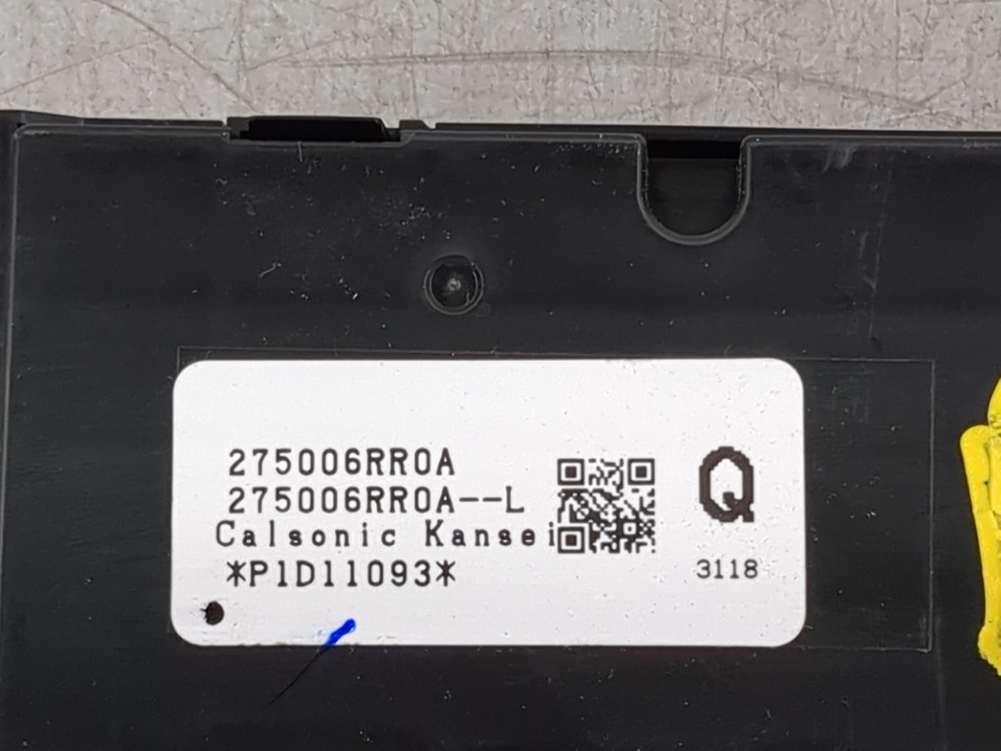 2021-2022 Nissan Rogue Climate Control Module Temperature AC/Heater Replacement P/N:275006RR0A Fits Fits 2021 2022 OEM Used 