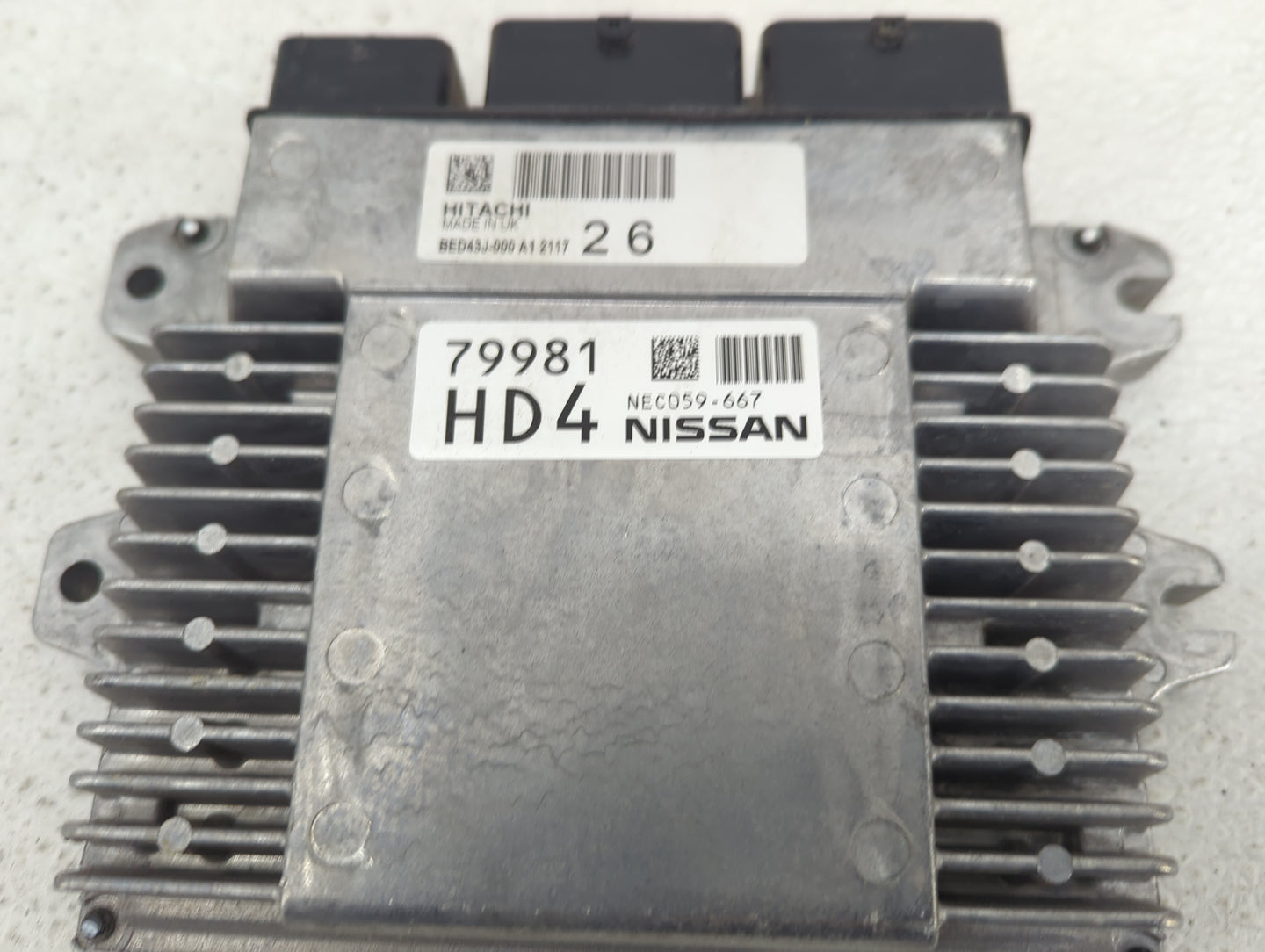 2018-2022 Nissan Rogue Sport PCM Engine Control Computer ECU ECM PCU OEM P/N:BED43J-000 NEC059-667 Fits OEM Used Auto Parts 