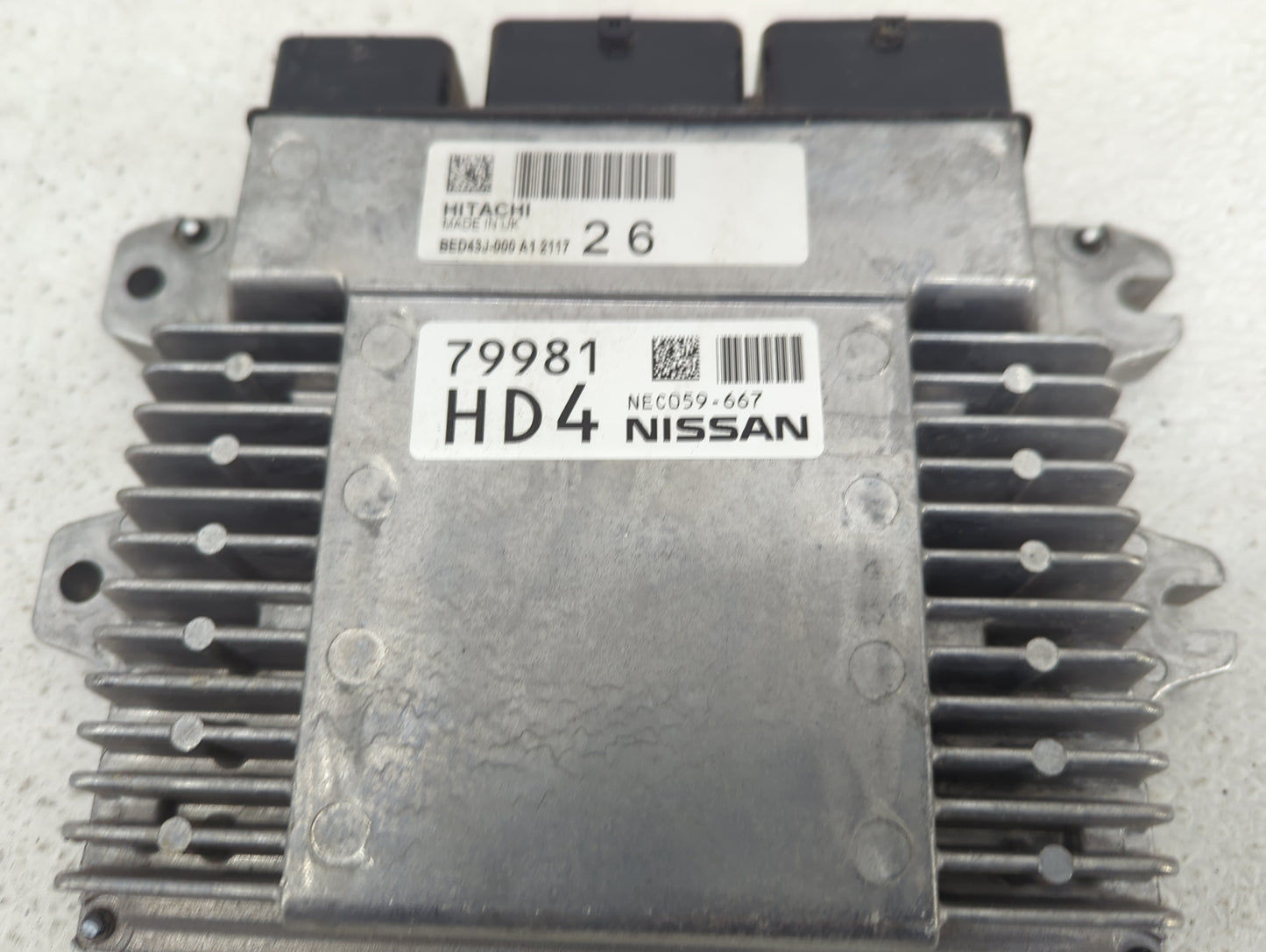 2018-2022 Nissan Rogue Sport PCM Engine Control Computer ECU ECM PCU OEM P/N:BED43J-000 NEC059-667 Fits OEM Used Auto Parts 