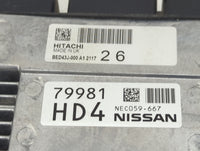 2018-2022 Nissan Rogue Sport PCM Engine Control Computer ECU ECM PCU OEM P/N:BED43J-000 NEC059-667 Fits OEM Used Auto Parts 
