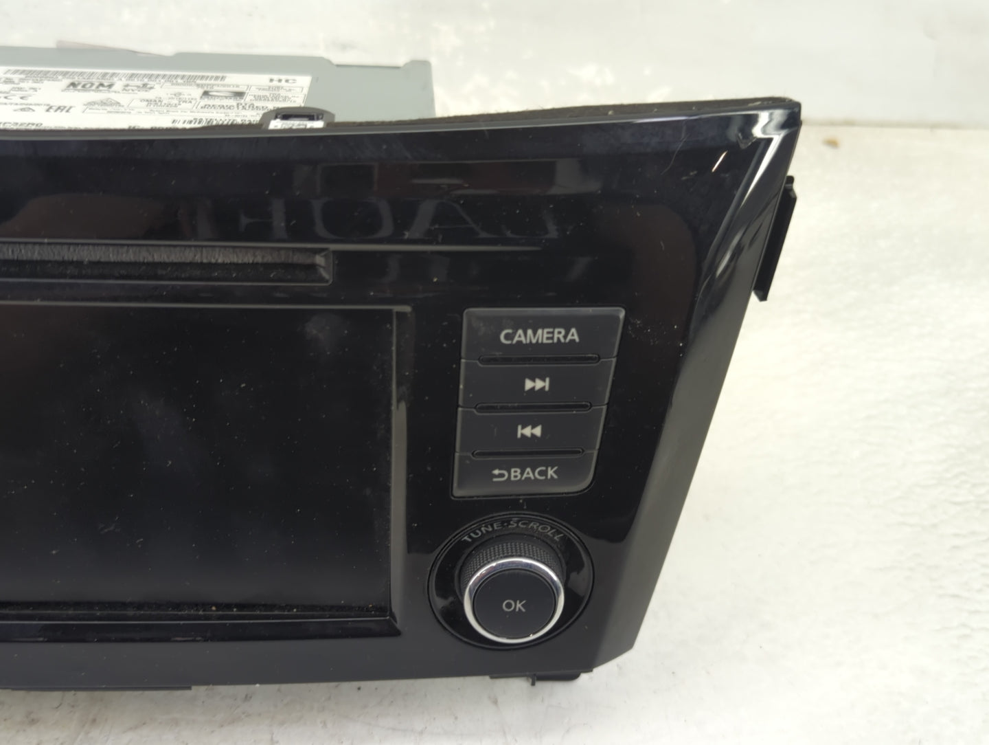 2019-2022 Nissan Rogue Sport Radio AM FM Cd Player Receiver Replacement P/N:2591A8FM0D Fits Fits 2019 2020 2021 2022 OEM Use