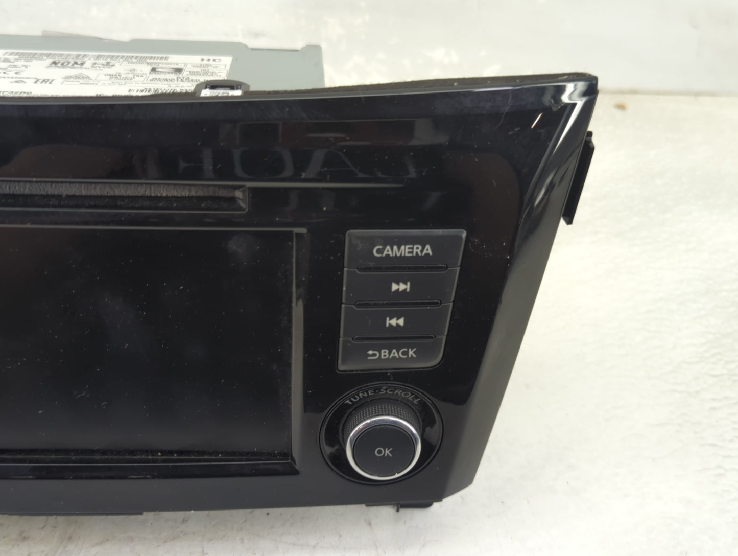2019-2022 Nissan Rogue Sport Radio AM FM Cd Player Receiver Replacement P/N:2591A8FM0D Fits Fits 2019 2020 2021 2022 OEM Use