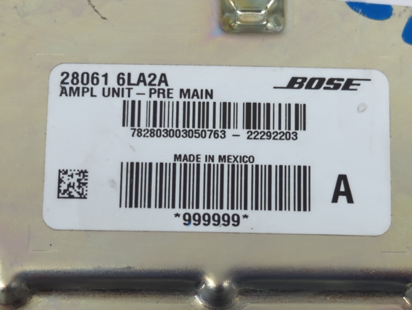 2020-2022 Nissan Sentra Radio AM FM Cd Player Receiver Replacement P/N:28061 6LA2A Fits Fits 2020 2021 2022 OEM Used Auto Pa