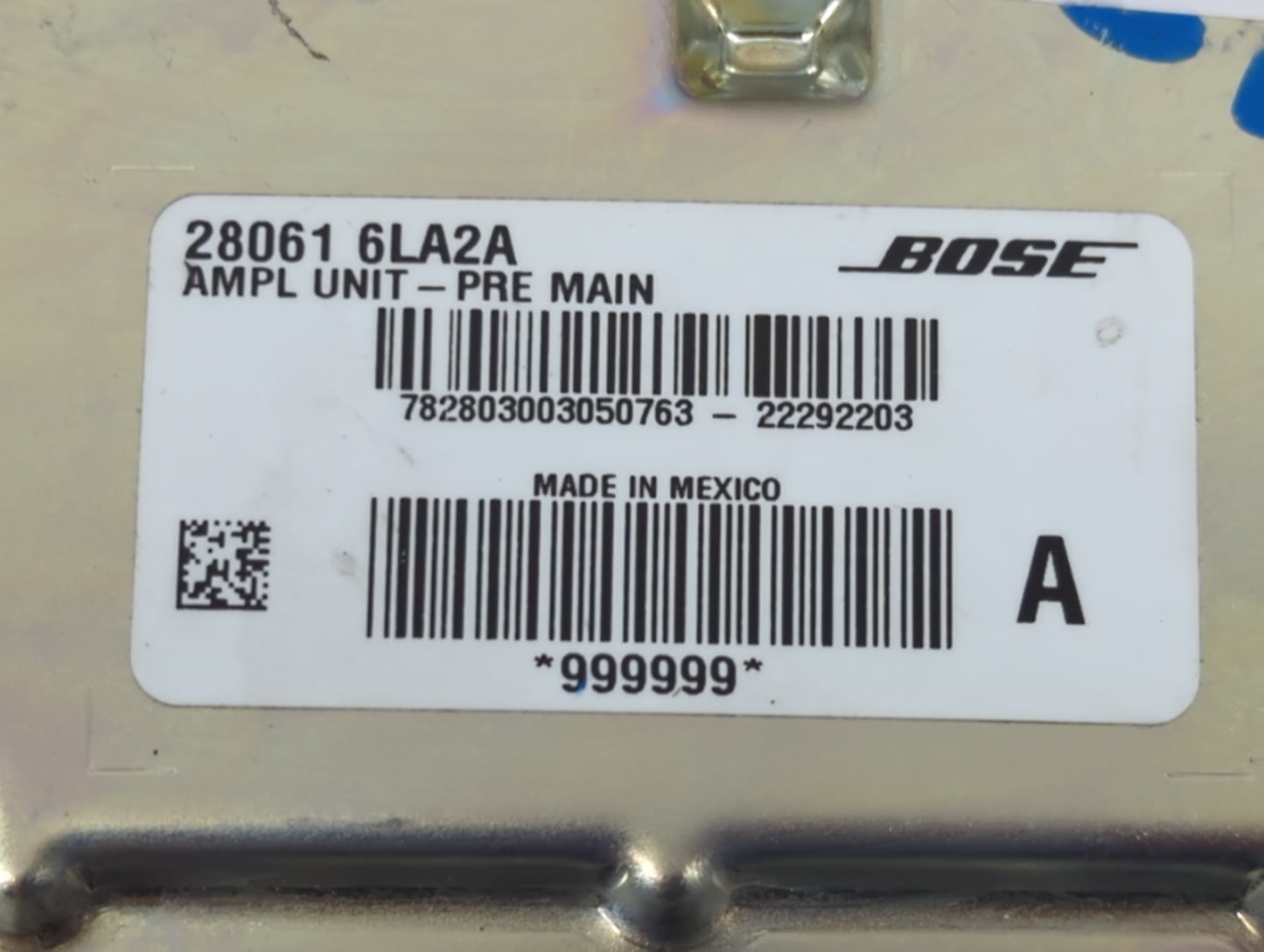 2020-2022 Nissan Sentra Radio AM FM Cd Player Receiver Replacement P/N:28061 6LA2A Fits Fits 2020 2021 2022 OEM Used Auto Pa