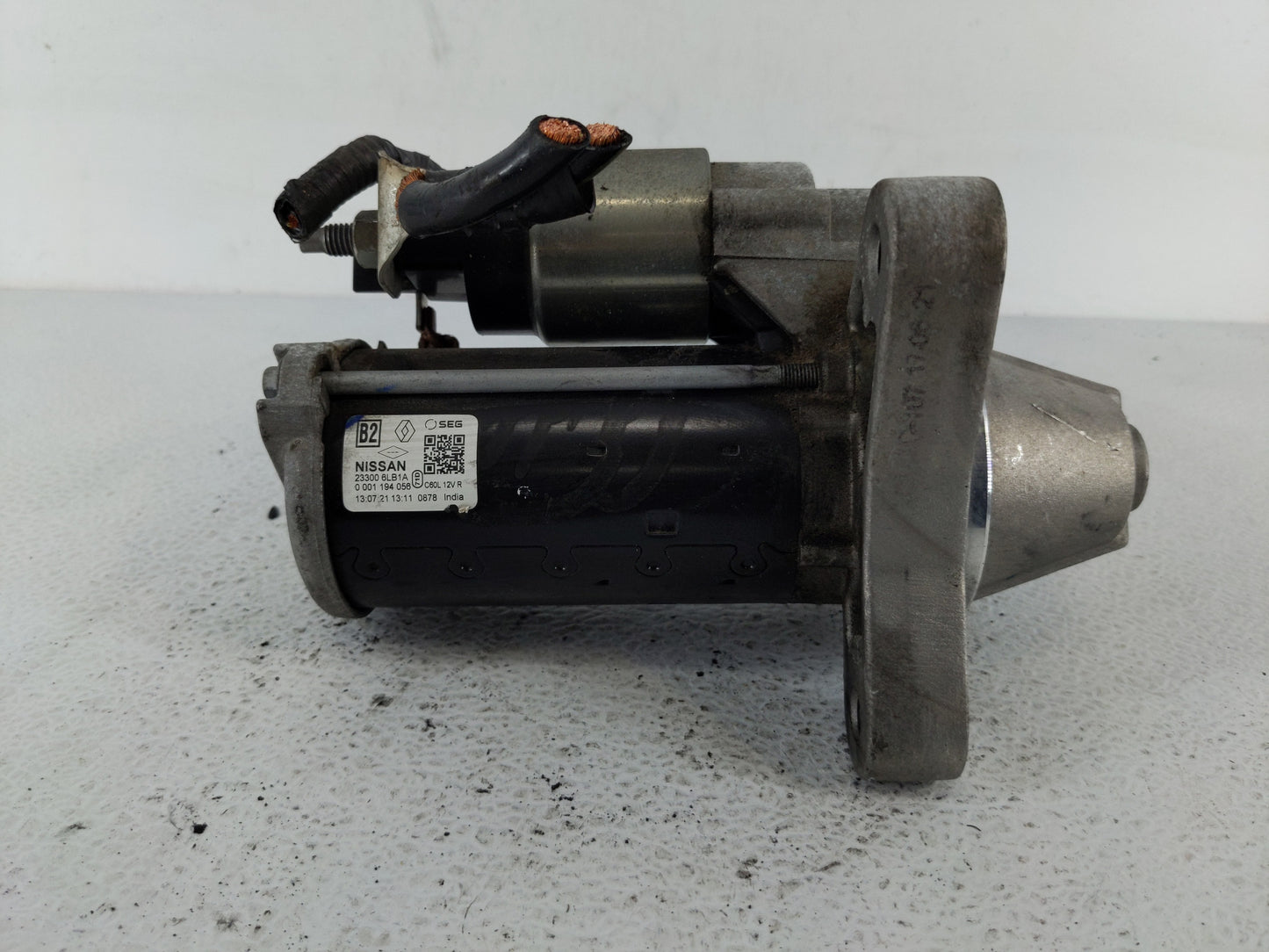 2020-2022 Nissan Sentra Car Starter Motor Solenoid OEM P/N:23300 6LB1A Fits Fits 2020 2021 2022 OEM Used Auto Parts - Oemuse