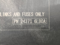 2022 Nissan Sentra Fusebox Fuse Box Panel Relay Module P/N:24371 6LB0A 91238 A5995 Fits OEM Used Auto Parts - Oemusedautopar