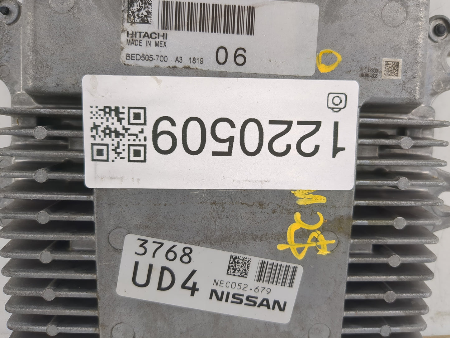2020-2022 Nissan Sentra PCM Engine Control Computer ECU ECM PCU OEM P/N:NEC052-679 Fits Fits 2020 2021 2022 OEM Used Auto Pa