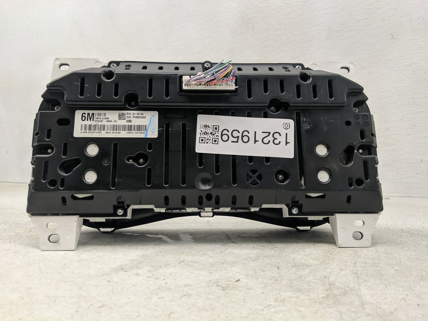2022 Nissan Sentra Instrument Cluster Speedometer Gauges P/N:24810 6LW0B Fits OEM Used Auto Parts - Oemusedautoparts1.com