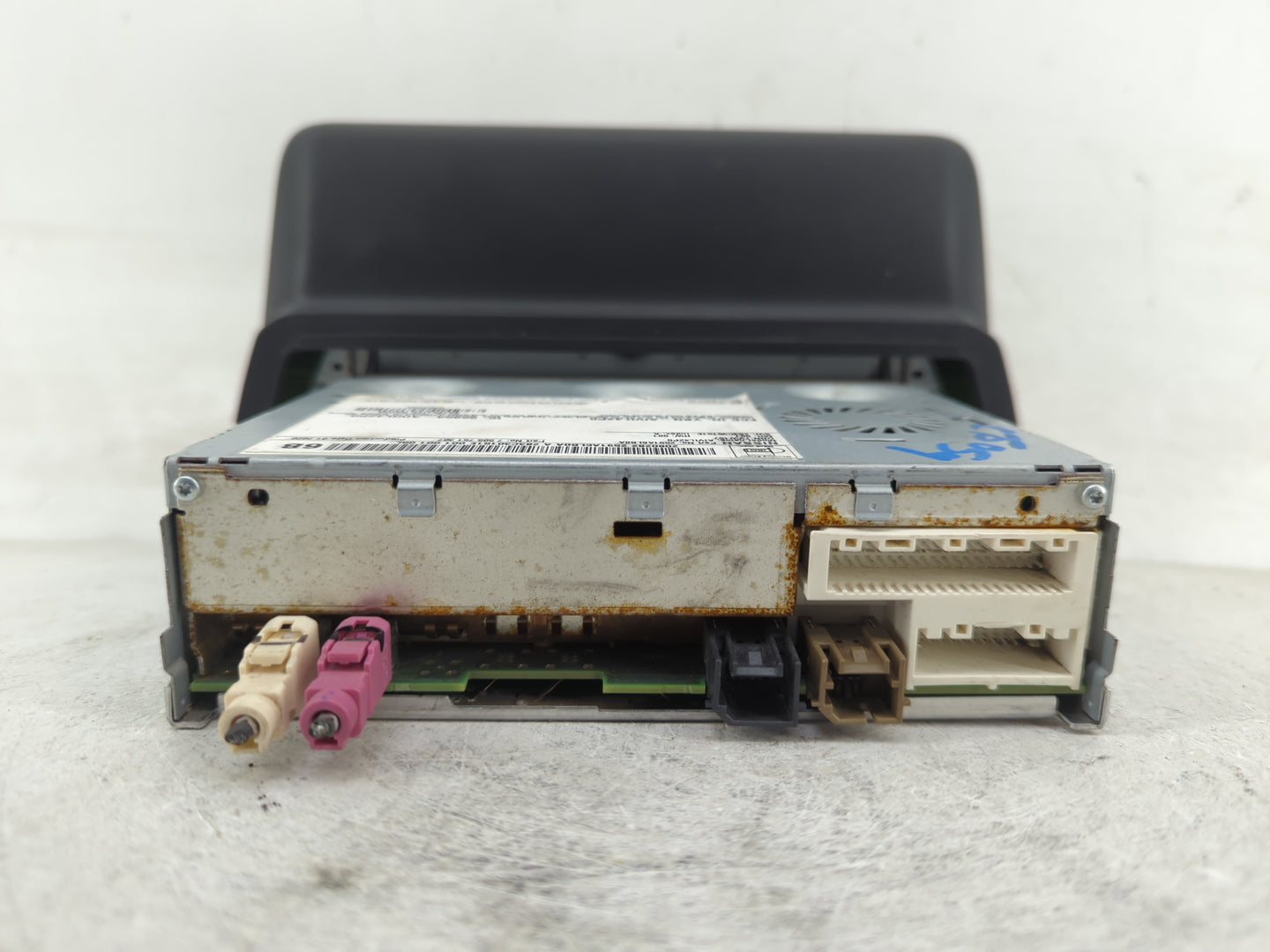 2020-2022 Nissan Sentra Radio AM FM Cd Player Receiver Replacement P/N:2591A6LB0A 7 505 751 307 Fits Fits 2020 2021 2022 OEM