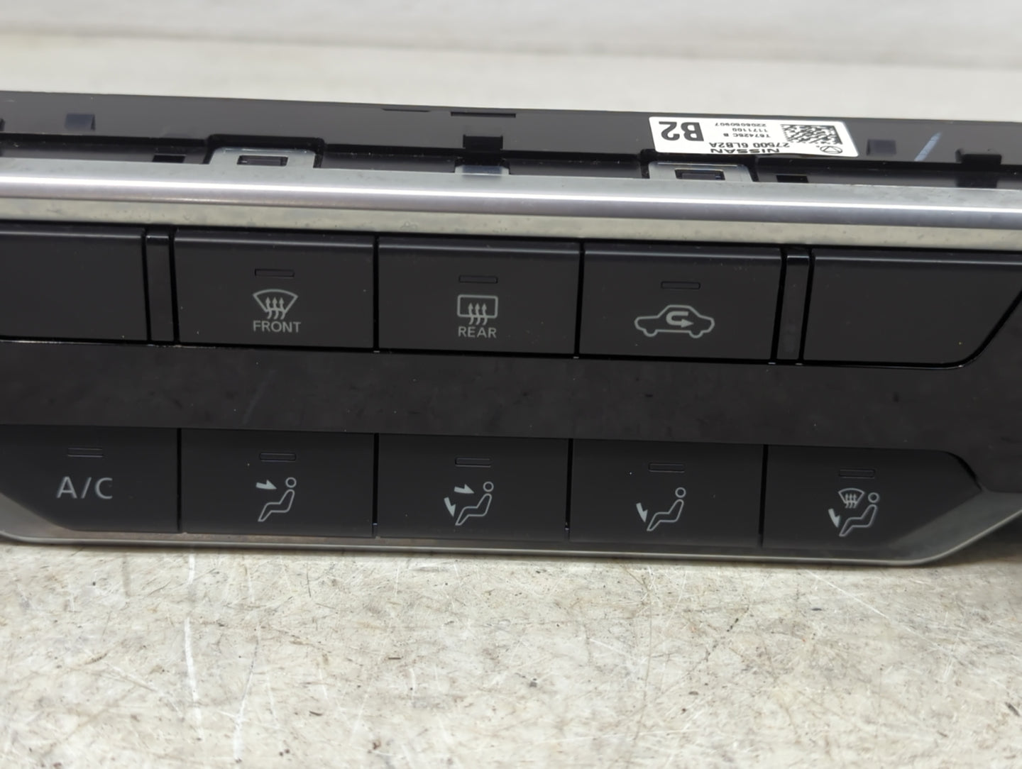2020-2022 Nissan Sentra Climate Control Module Temperature AC/Heater Replacement P/N:27500 6LB2A Fits Fits 2020 2021 2022 OE