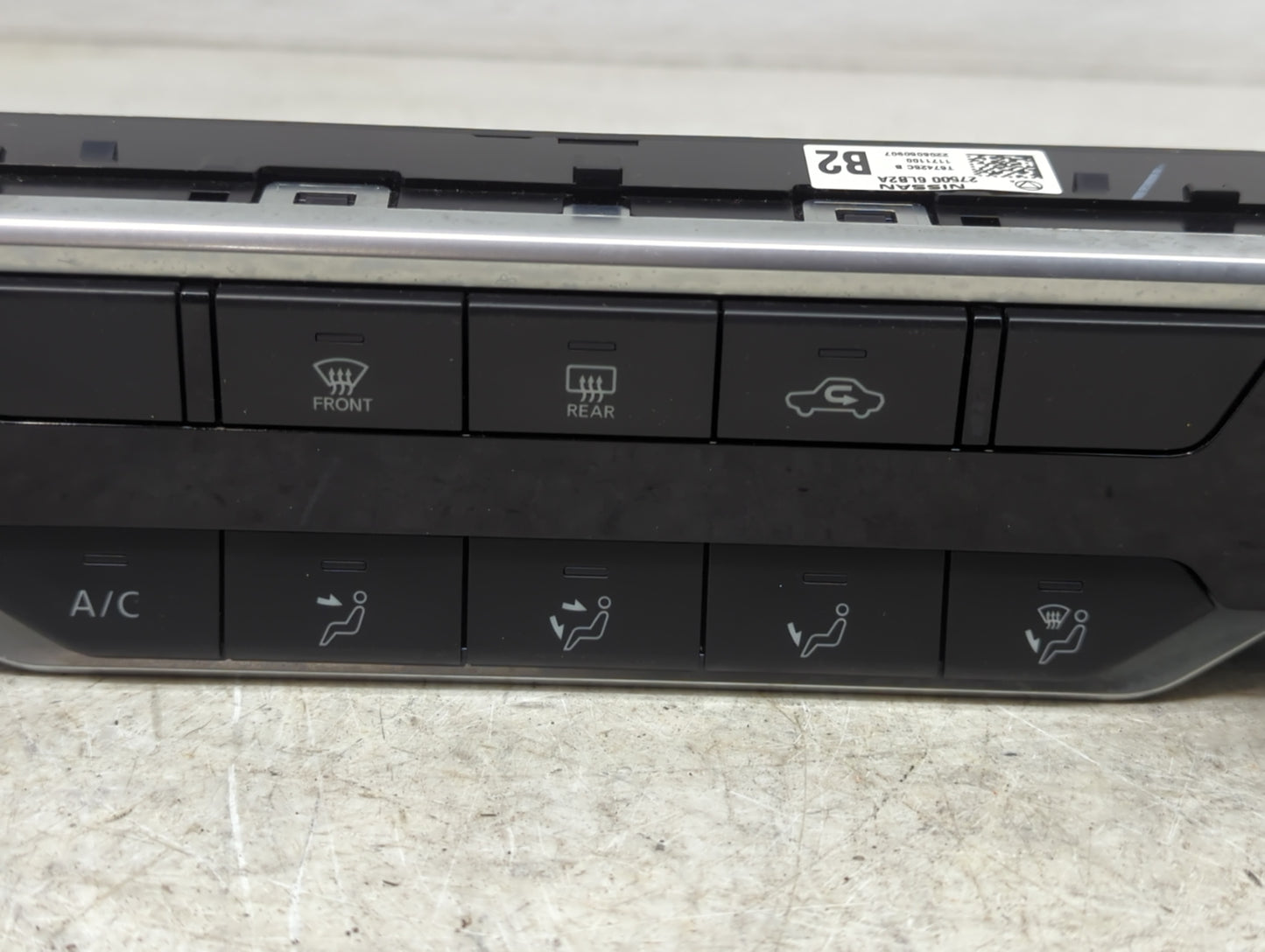 2020-2022 Nissan Sentra Climate Control Module Temperature AC/Heater Replacement P/N:27500 6LB2A Fits Fits 2020 2021 2022 OE
