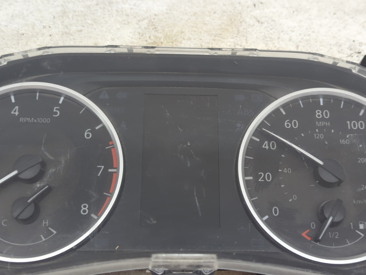 2022 Nissan Sentra Instrument Cluster Speedometer Gauges P/N:248106LW0A Miles: Fits OEM Used Auto Parts - Oemusedautoparts1.