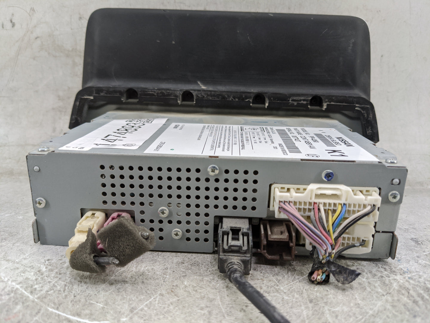 2022 Nissan Sentra Radio AM FM Cd Player Receiver Replacement P/N:2591A6LB5D PP-4360, 275-2604-01 Fits OEM Used Auto Parts -