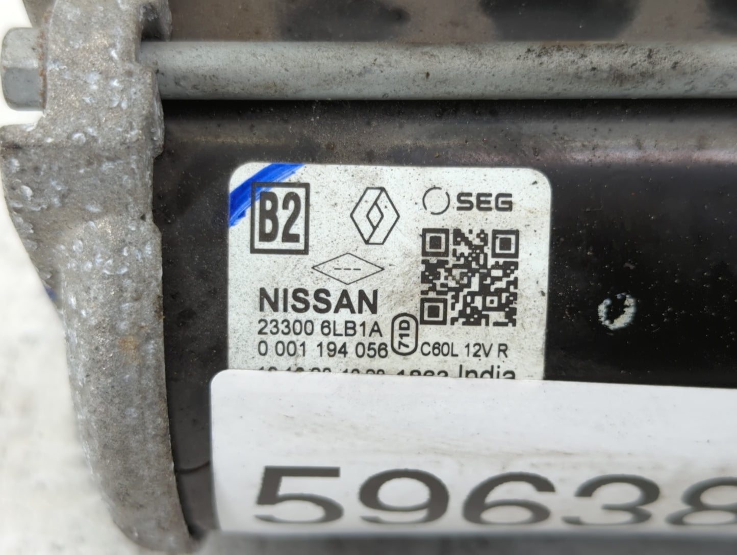 2020-2022 Nissan Sentra Car Starter Motor Solenoid OEM P/N:23300 6LB1A Fits Fits 2020 2021 2022 OEM Used Auto Parts - Oemuse