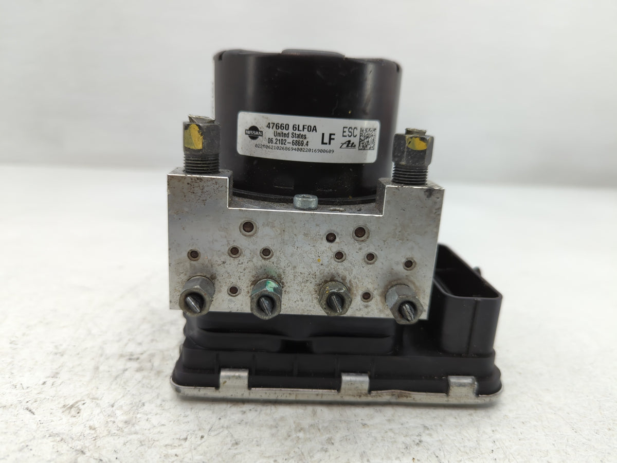2020-2022 Nissan Sentra Anti-Lock Brake ABS Pump Module Actuator OEM P/N:47660 6LF0A Fits Fits 2020 2021 2022 OEM Used Auto 