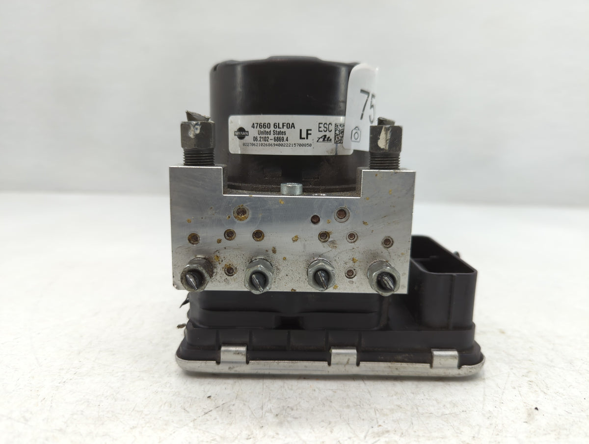 2020-2022 Nissan Sentra Anti-Lock Brake ABS Pump Module Actuator OEM P/N:47660 6LF0A Fits Fits 2020 2021 2022 OEM Used Auto 