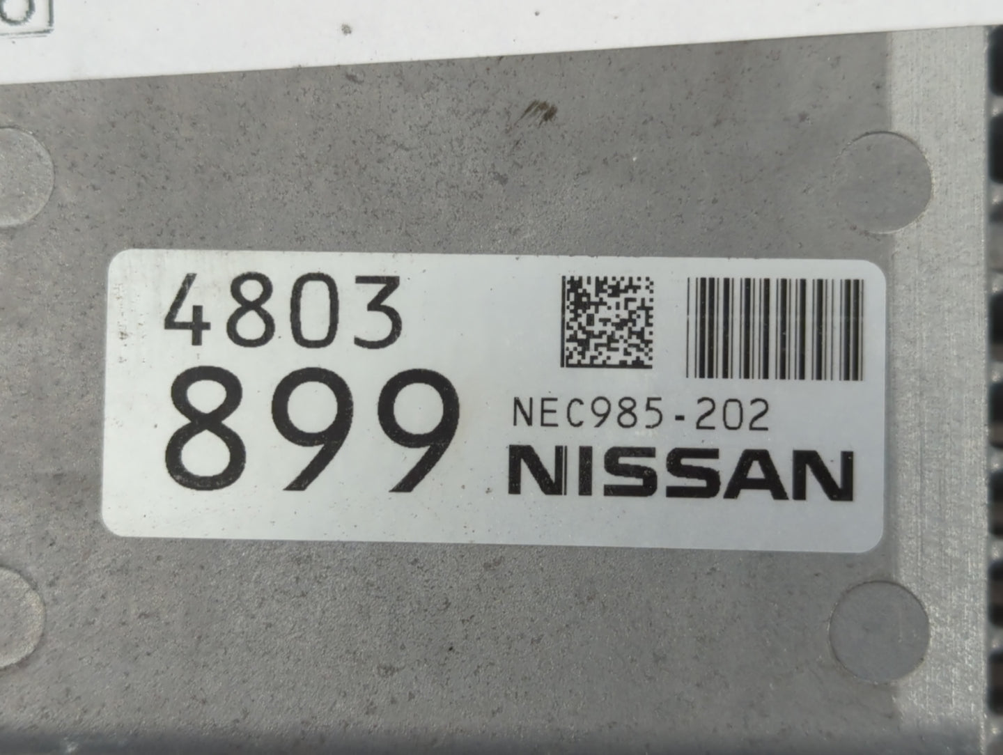 2020-2022 Nissan Sentra PCM Engine Control Computer ECU ECM PCU OEM P/N:NEC985-202 Fits Fits 2020 2021 2022 OEM Used Auto Pa