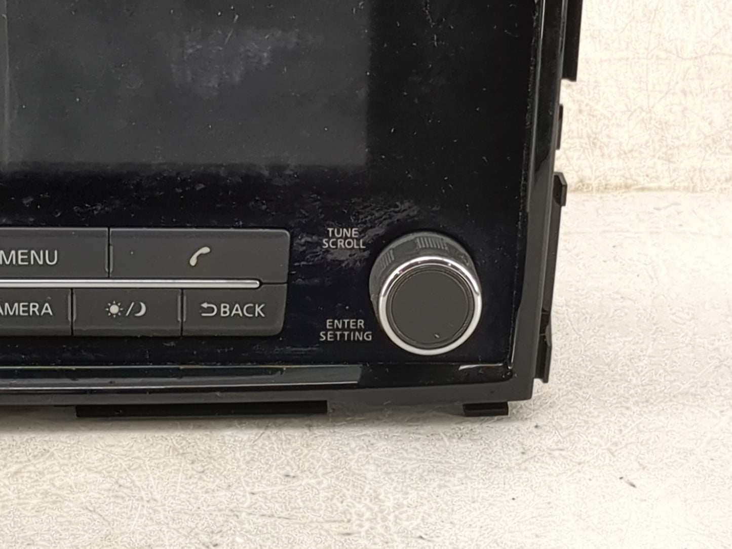 2022 Nissan Titan Radio AM FM Cd Player Receiver Replacement P/N:2591A9FY1D 7505751798, AIVIH61L2 Fits OEM Used Auto Parts -