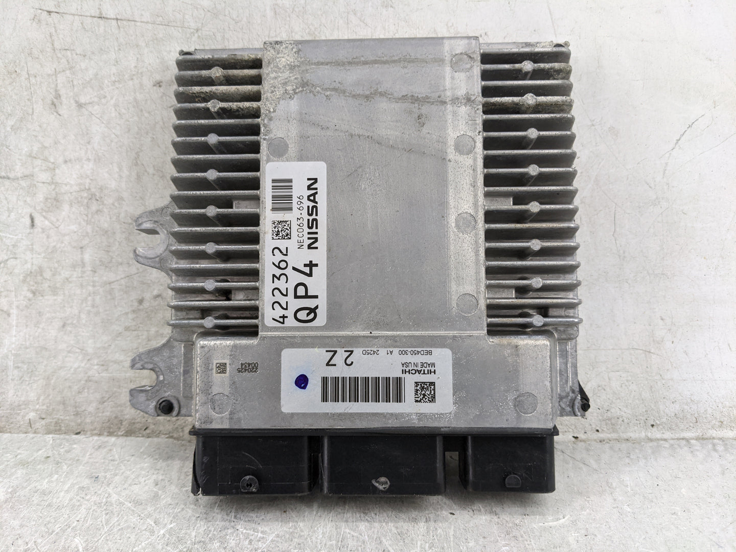 2020-2022 Nissan Titan PCM Engine Control Computer ECU ECM PCU OEM P/N:NEC063-696 BED450-300 Fits Fits 2020 2021 2022 OEM Us