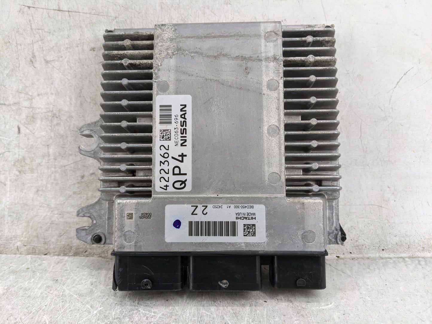 2020-2022 Nissan Titan PCM Engine Control Computer ECU ECM PCU OEM P/N:NEC063-696 BED450-300 Fits Fits 2020 2021 2022 OEM Us