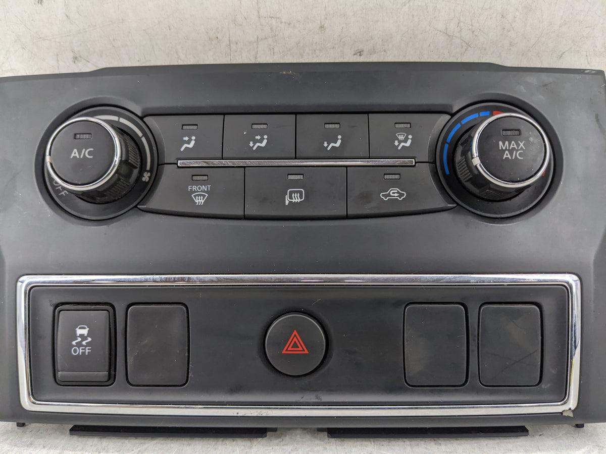 2022 Nissan Titan Xd Climate Control Module Temperature AC/Heater Replacement P/N:68260EZ00A Fits OEM Used Auto Parts - Oemu