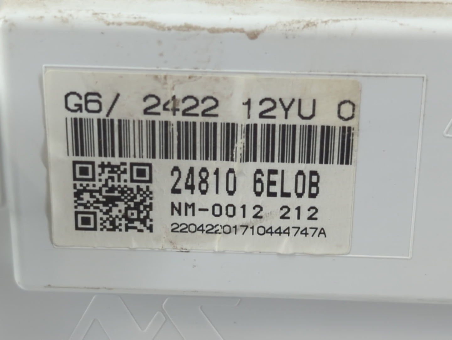 2020-2022 Nissan Versa Instrument Cluster Speedometer Gauges P/N:24810 6EL0B Fits Fits 2020 2021 2022 OEM Used Auto Parts - 