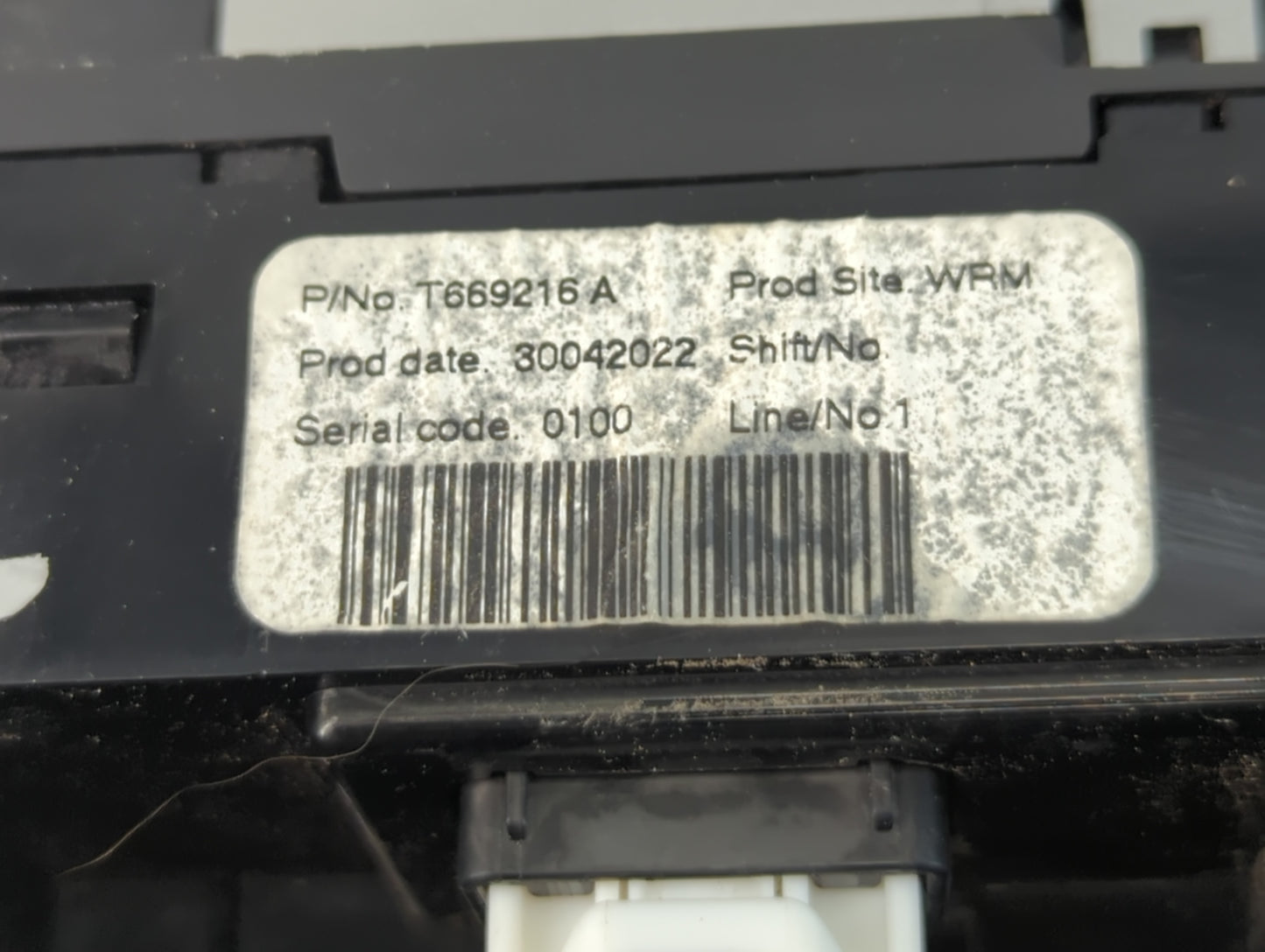 2022 Nissan Versa Climate Control Module Temperature AC/Heater Replacement P/N:T669216 A Fits OEM Used Auto Parts - Oemuseda