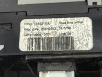 2022 Nissan Versa Climate Control Module Temperature AC/Heater Replacement P/N:T669216 A Fits OEM Used Auto Parts - Oemuseda