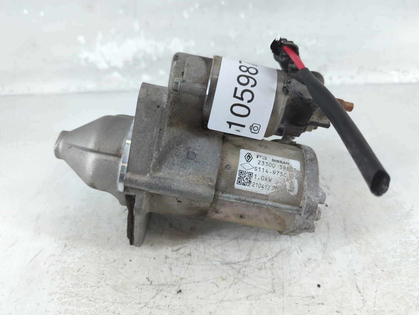 2020-2022 Nissan Versa Car Starter Motor Solenoid OEM P/N:23300 5RB0D Fits Fits 2019 2020 2021 2022 OEM Used Auto Parts - Oe