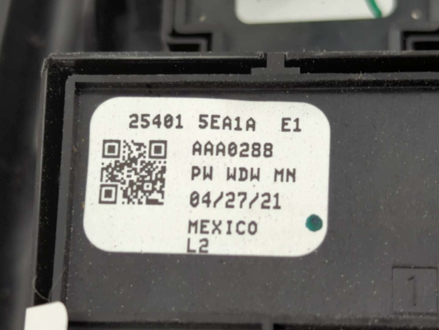 2020-2022 Nissan Versa Master Power Window Switch Replacement Driver Side Left P/N:25401 5EA1A Fits Fits 2020 2021 2022 OEM 