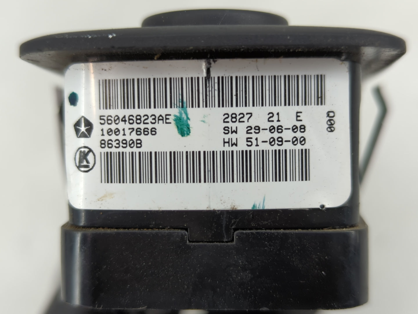 2019-2022 Ram 1500 Master Power Window Switch Replacement Driver Side Left P/N:56046823AE Fits OEM Used Auto Parts - Oemused