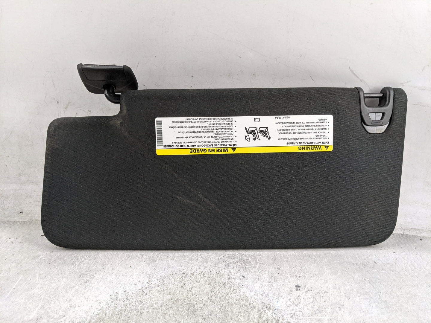 2019-2022 Ram 1500 Sun Visor Shade Replacement Passenger Right Mirror Fits Fits 2019 2020 2021 2022 OEM Used Auto Parts - Oe