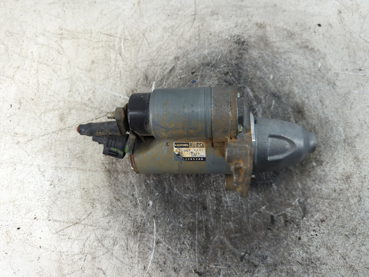 2022 Ram 1500 Classic Car Starter Motor Solenoid OEM P/N:29852AB 420000-9301 Fits OEM Used Auto Parts - Oemusedautoparts1.co