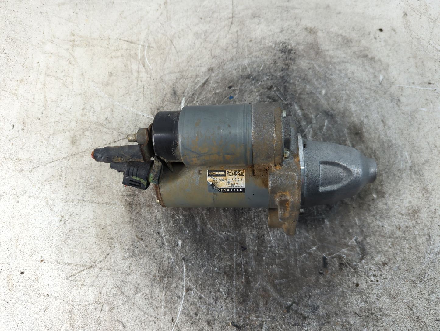 2022 Ram 1500 Classic Car Starter Motor Solenoid OEM P/N:29852AB 420000-9301 Fits OEM Used Auto Parts - Oemusedautoparts1.co
