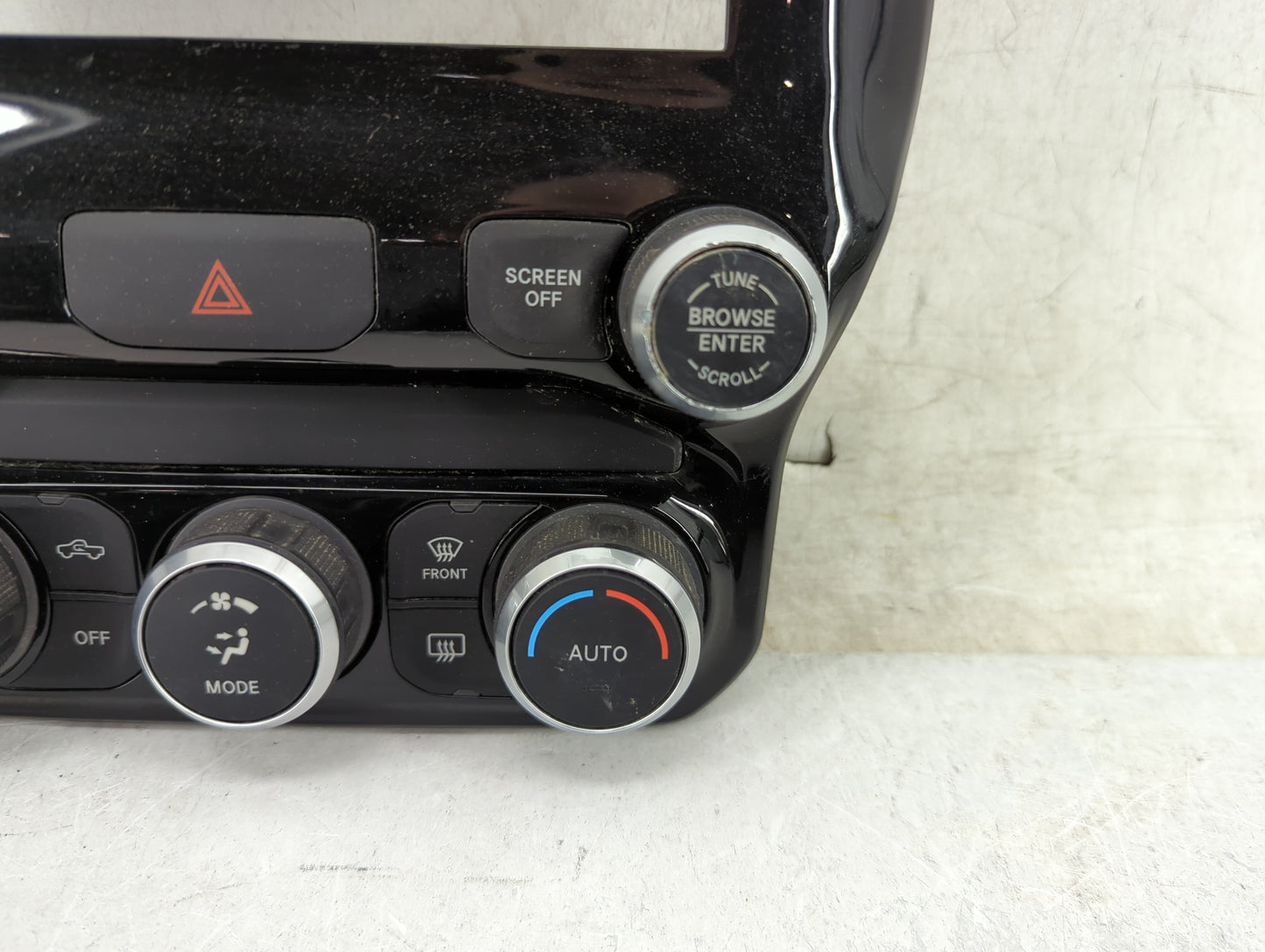 2022 Ram 2500 Climate Control Module Temperature AC/Heater Replacement P/N:P68421649AB 68421649AB Fits OEM Used Auto Parts -