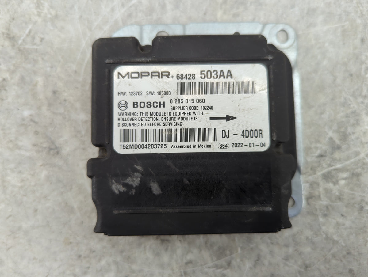 2020-2022 Ram 2500 Safety Restraint Srs Airbag Control Module - Oemusedautoparts1.com
