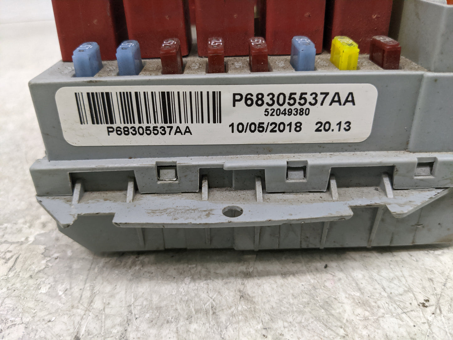 2020-2022 Ram Promaster Fusebox Fuse Box Panel Relay Module P/N:68305537AA Fits Fits 2020 2021 2022 OEM Used Auto Parts - Oe